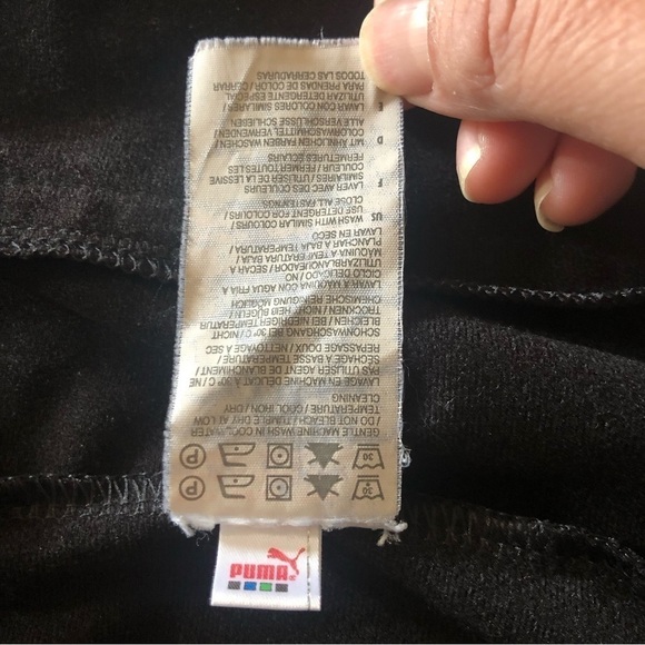 Puma Men’s Performance Black Gray Tricot Track Jacket Size M - Picture 10 of 16